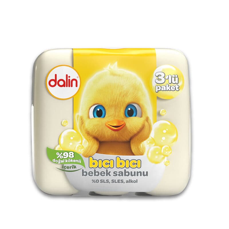 Dalin Classic Baby Soap 3 x75 gr