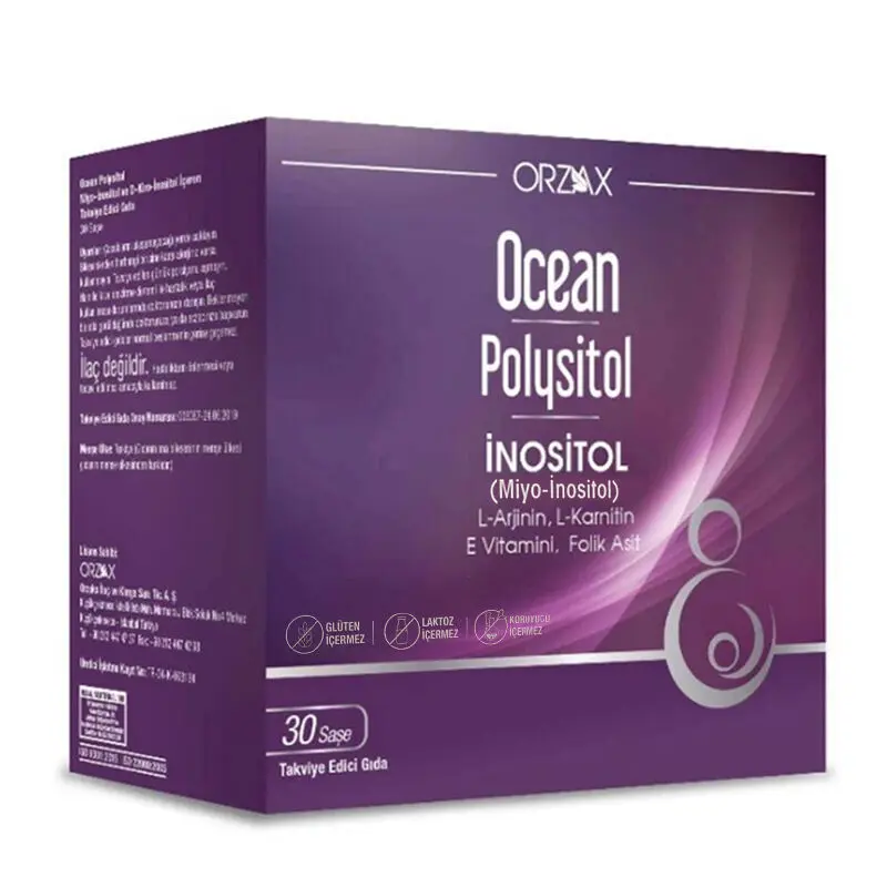 Orzax Ocean Polysitol Food Supplement 30 sachet - Folic Acid 400 Μg