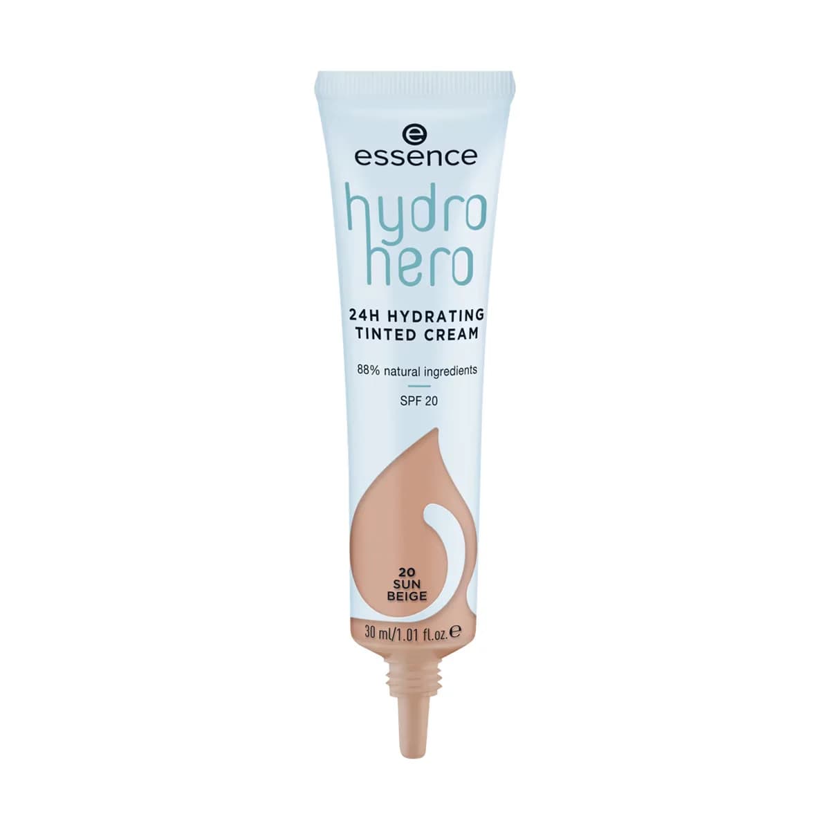 Essence Hydro Hero 24H Tinted Cream, SPF 15, Hydrating BB Cream